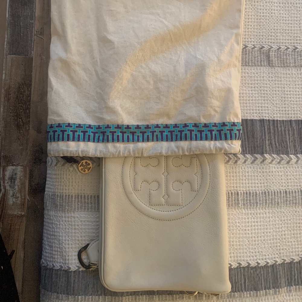 Tory Burch white gold cluth